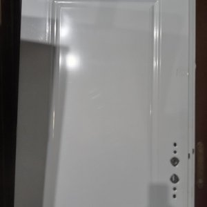 Siete Hojas de Puerta Blancas Sin Marco - imagen 2