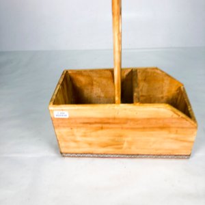 Organizador de Madera con Asa y Divisiones - imagen 4