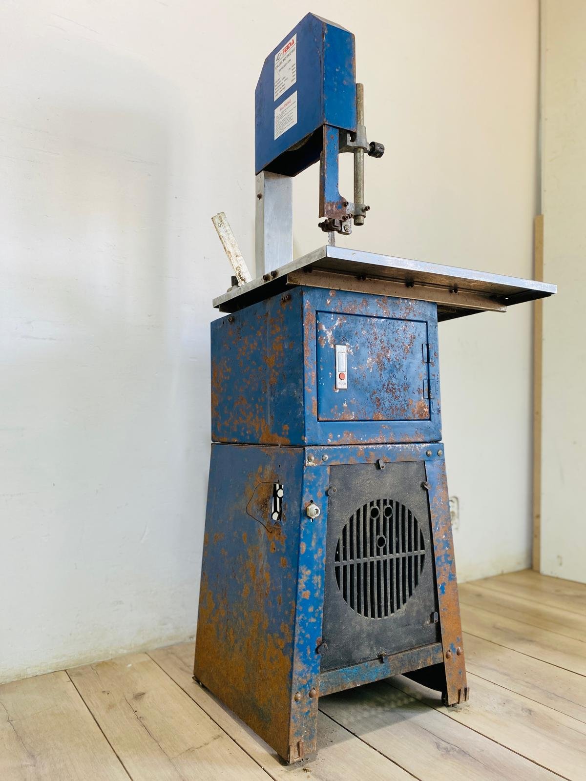 Máquina azul de carnicería en venta - imagen 3