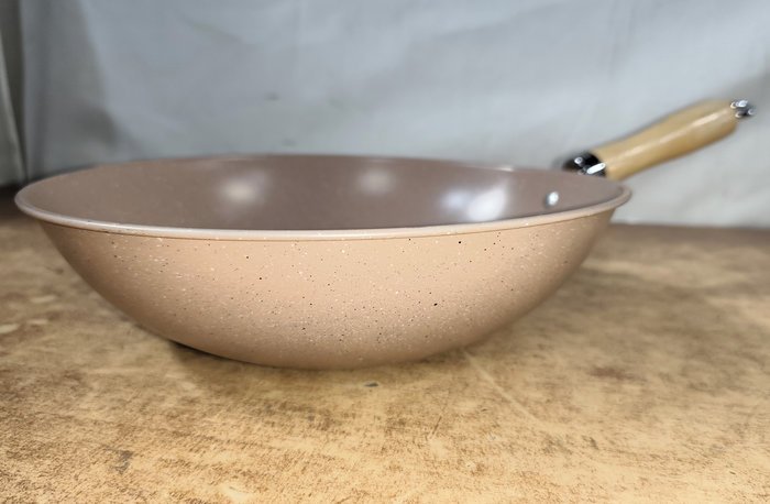 Sarten Wok Esmaltado de Mango Madera 30cm, Nuevo y de Excelente Calidad - imagen 4