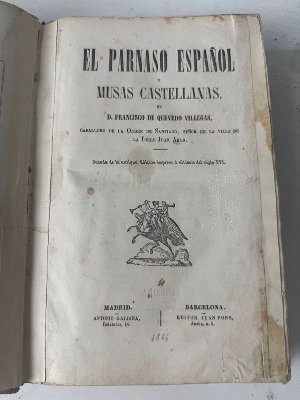 Libro antiguo de poesía española del siglo XIX - imagen 3