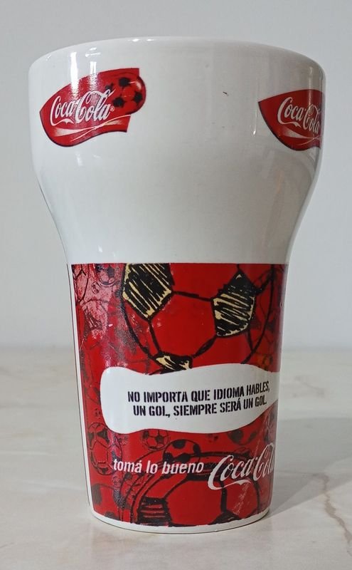 Vaso de cerámica COCA COLA Edición Mundial de Fútbol Alemania 2006 - imagen 2