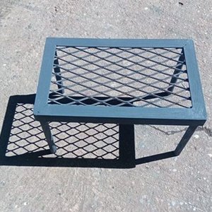 Parrilla Metálica con Metal Desplegado - 34x21x17 cm - imagen 2