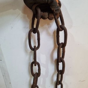 Par de Cadenas de Hierro Rústico para Decoración o Uso - imagen 3