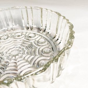 Bombonera de Cristal Tallado con Tapa - 17 cm Diámetro - imagen 4