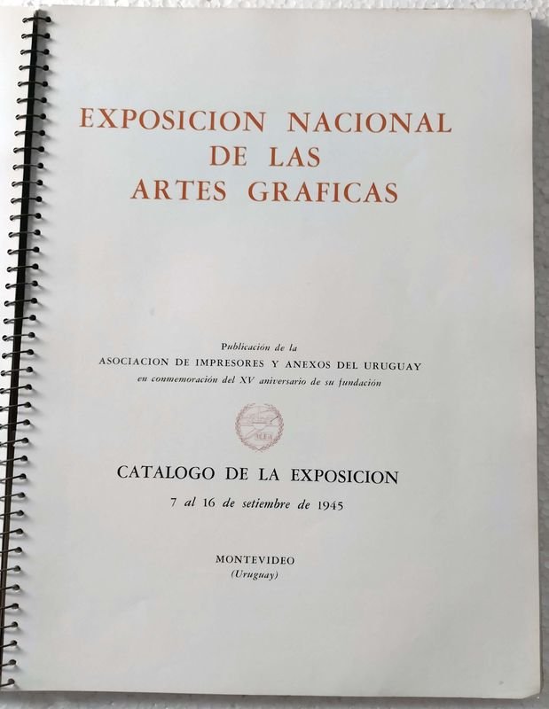 Colección de arte gráfico de la Exposición Nacional de las Artes Gráficas de Uruguay 1945 - imagen 9