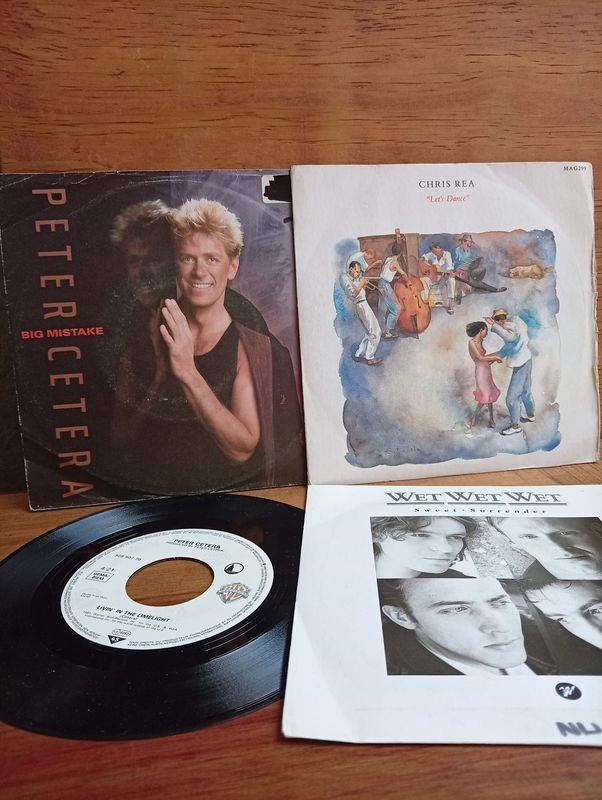 Tres Discos Simples: Chris Rea, Peter Cetera y Wet Wet Wet