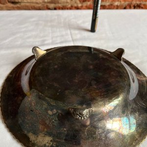 Centro de Mesa Repujado en Platina - imagen 6