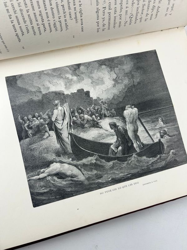 La Divina Comedia de Dante Alighieri, traducción de Cayetano Rosell - imagen 5