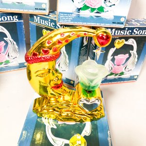 Nueve Adornos Musicales con Forma de Corazón y Luna - imagen 4