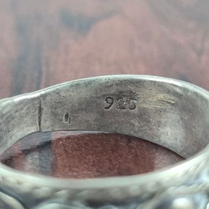 Anillo Antiguo de Plata 925 con Diseño Celta - imagen 3