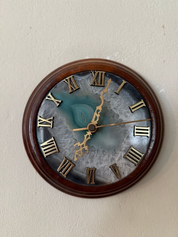 Relojes de pared con esferas de ágata