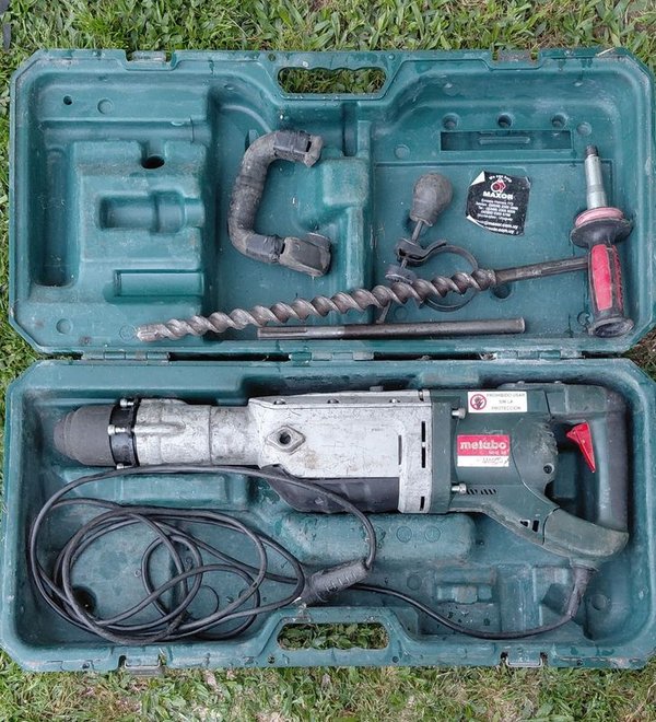 Rotomartillo Metabo Profesional con Caja y Accesorios