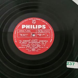 Disco de Vinilo Vivaldi "Il Cimento dell'Armonia e dell'Invenzione Op. 8 Vol. 3" con Félix Ayo - imagen 3