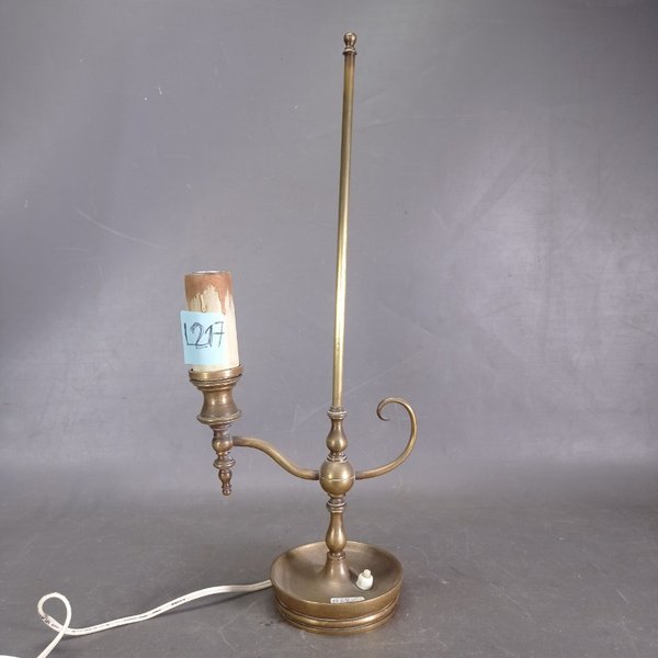 Lámpara de Mesa Holandesa en Bronce Macizo - imagen 1