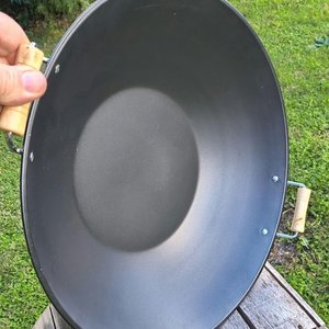 Lote siguiente: Wok Grande de 43 cm de Diámetro con Mangos de Madera