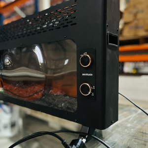 Estufa Halógena Eléctrica con Efecto Fuego - imagen 2