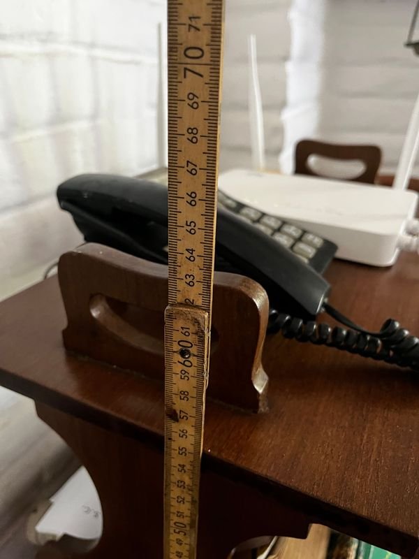 Mesa de trabajo madera maciza - imagen 3