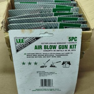 Kit Pistola Soplador Aire Comprimido 5 Piezas "Lee Tools" - Lote de 12 Unidades - imagen 3
