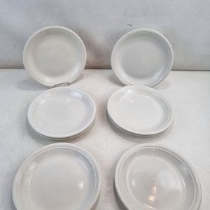 Juego de 8 Platos de Loza Crema Importados Marcal Imp. SRL - imagen 3