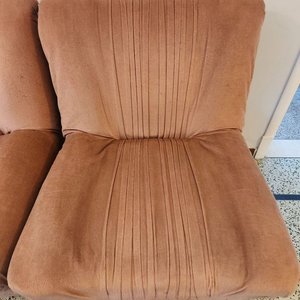 Módulo de sillón individual tapizado rosa - imagen 3