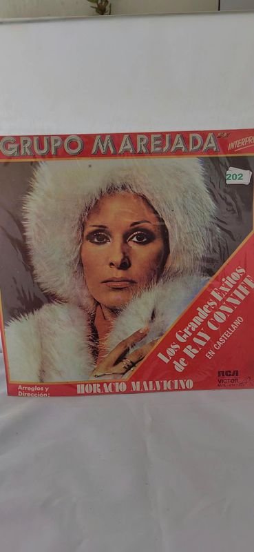 Disco de Vinilo "Los Grandes Éxitos de Ray Conniff en Castellano" - Grupo Marejada - imagen 1