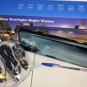Espejo Retrovisor DVR Full HD con Doble Cámara y Pantalla Táctil - imagen 4