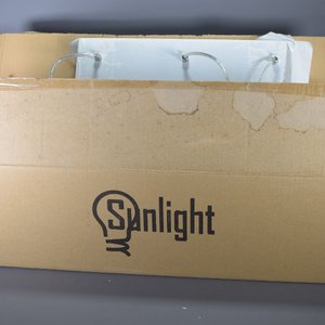 Lámpara Colgante Sunlight 6 Luces LED Metal Acrílico Nueva Caja - imagen 5