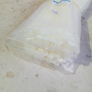 Pack de 500 Precintos Plásticos Nylon 8x400mm Blancos - imagen 3