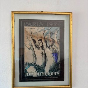 Afiche Enmarcado Juegos Olímpicos París 1924 - Uruguay - imagen 13