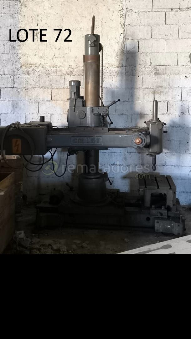 Taladro de Columna Radial Collet Usado