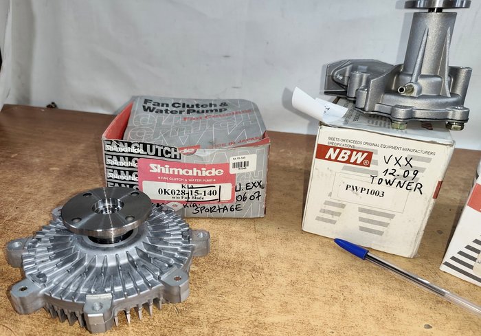 Embragues y bomba de agua para Kia Sportage y Mazda - imagen 3