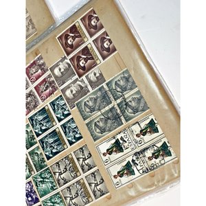 Lote de 76 Sellos de Argentina y España en Folios - imagen 4