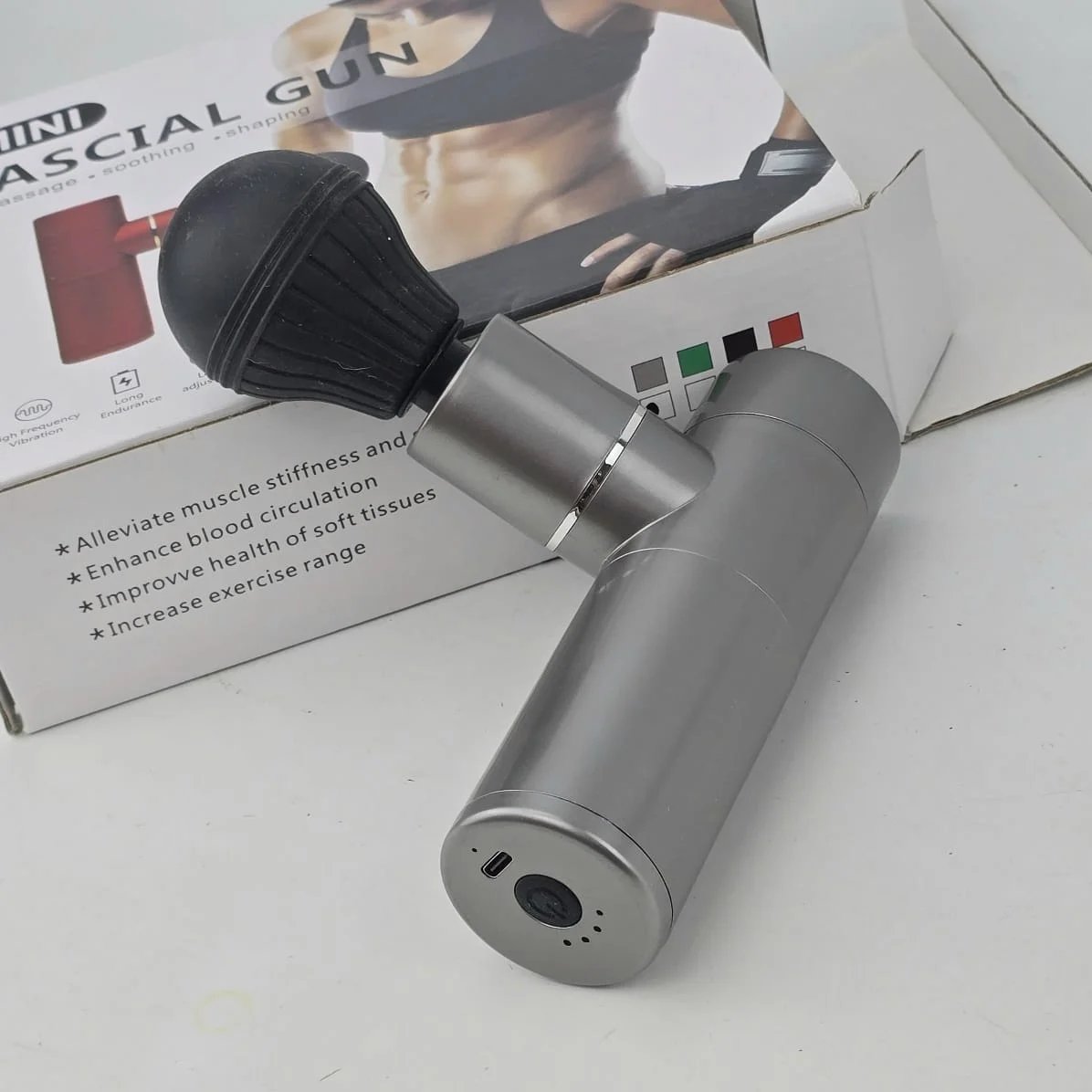 Mini Masajeador con Vibración y Control de Nivel - imagen 1