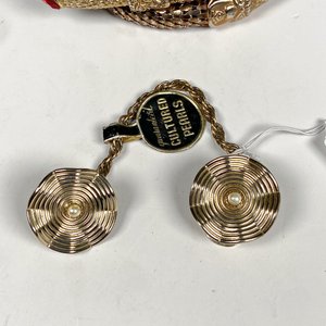 Pulsera Serpiente Fantasía con Ojos Rojos y Solapero con Perlas de Cultivo - imagen 4
