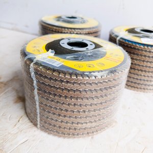30 Discos Flap Nordstar para Amoladora 4.5 Pulgadas Grano P120 - imagen 2