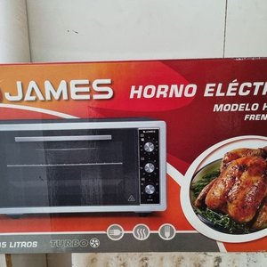 Horno Eléctrico James HJTI-45 de 45 Litros - Plateado y Negro - imagen 6