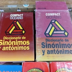 Lote de 4 Diccionarios: Inglés-Español, Sinónimos y Antónimos - imagen 3