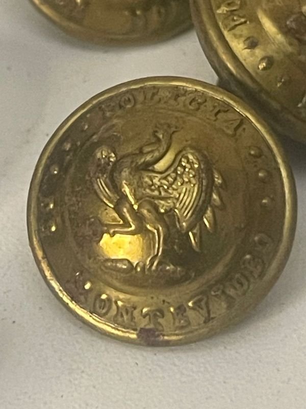 Colección de monedas militares antiguas con emblema de águila - imagen 5