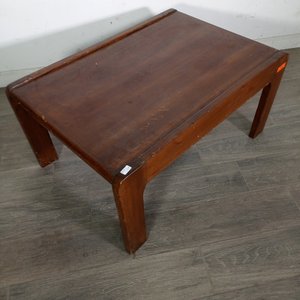 Mesa de Sala Rectangular de Madera Oscura - imagen 3
