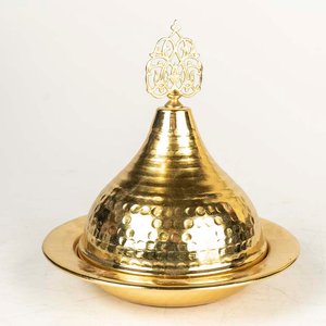 Lote anterior: Mantequera Metálica Dorada Estilo Turco - 17 cm