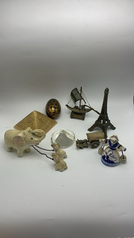 Lote de adornos decorativos y cerámicos - imagen 1