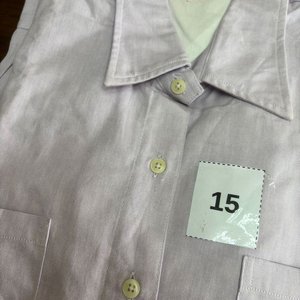 Camisa Manga Larga Lila Pastel Talle L Nueva - imagen 2
