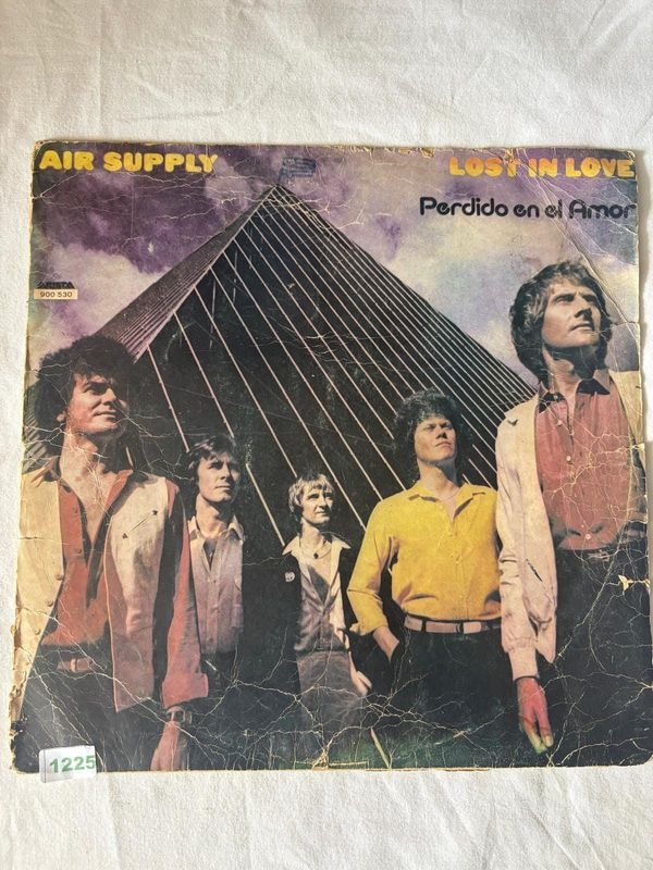Disco de Vinilo Air Supply "Lost in Love" / Roger Williams "Te Recordaré" - imagen 1