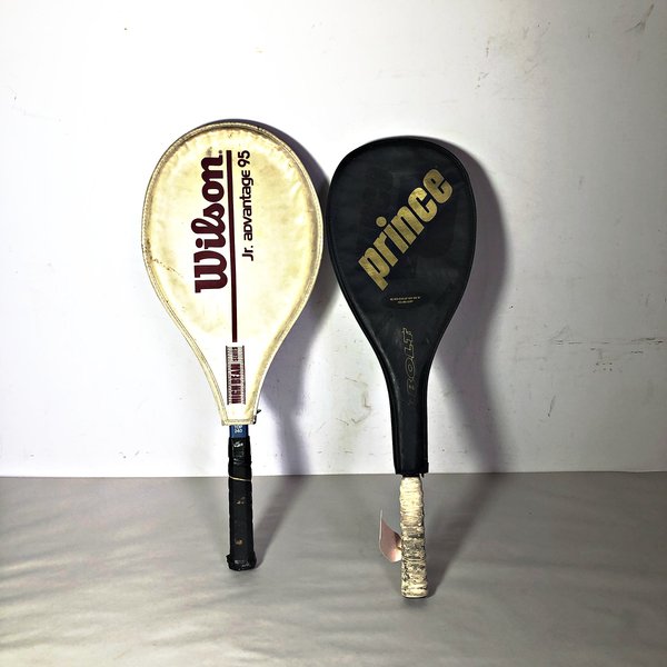 Dos Raquetas: Squash Wilson y Tenis Prince