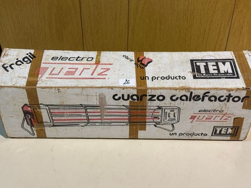 Estufa a Cuarzo Tem - Calefactor Eléctrico