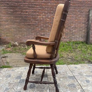 Butaca de Madera con Almohadones Estilo Clásico - imagen 4