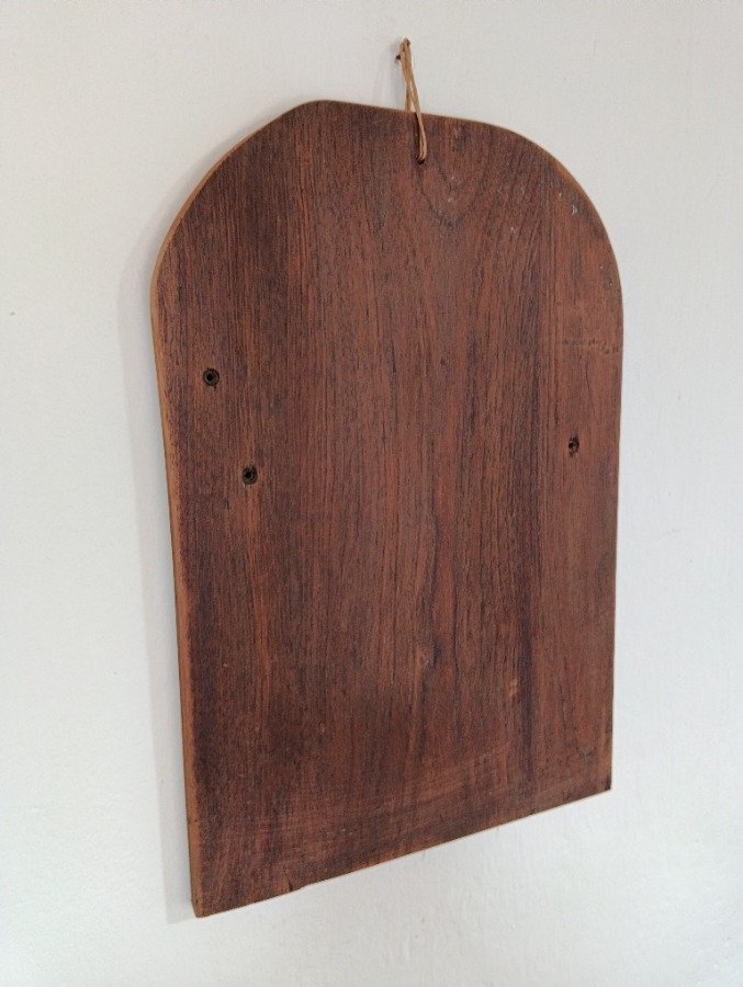 Lote anterior: Signo de madera con hanger metálico