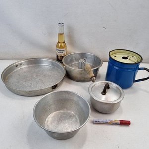 Lote de 5 Utensilios de Cocina Rochedo: Asadera, Savarín, Jarra, Cazo y Olla - imagen 2