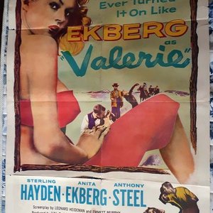 Lote anterior: Poster de Cine Original "Valerie" con Anita Ekberg y Sterling Hayden (1957)